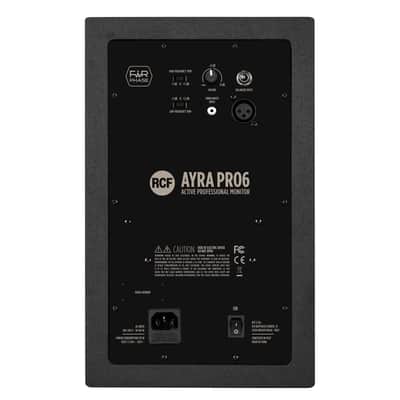 RCF Ayra Six 6" Pro Active Powered Bi-Amp 2-Way Studio Reference Monitor Speaker - Open Box Mint image 5