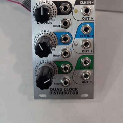 4MS Quad Clock Distributor & QCD Expander - 2010s - Silver | Reverb