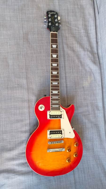 Epiphone Les Paul Standard Cherry Sunburst (Upgraded pickups) image 1