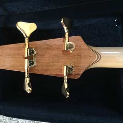 Left handed Alembic Spoiler 1992 Flame bass guitar image 7