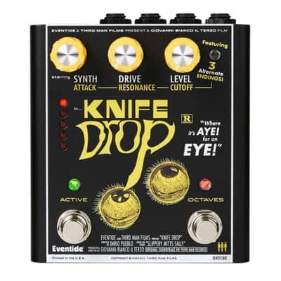 Eventide Third Man Hardware Knife Drop 2024 - Present - Black / Yellow image 1
