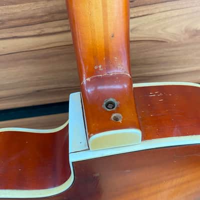 Musima Herrnsdorf Marma Migma Guitar GDR Germany 6 string Vintage and Rare image 5