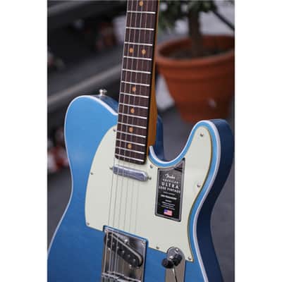 FENDER American Ultra Luxe '60s Tele Custom RW Lake Placid Blue image 9