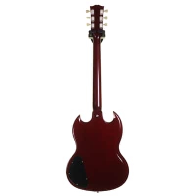 Gibson SG Standard Electric Guitar, Cherry Red with Hard Case image 9