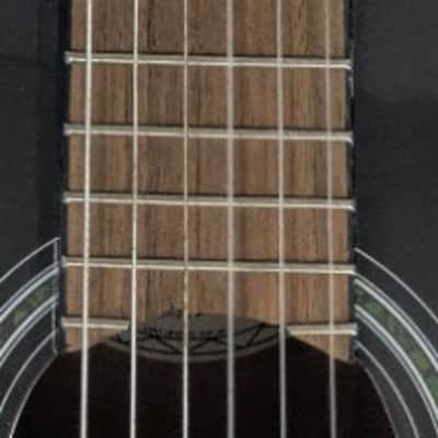 Dean Model # EC BK Espana Classical Nylon String Acoustic Guitar in Black image 2