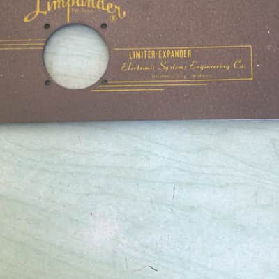 Limpander by Electronics Systems Engineering Co. Limiter-Expander (faceplate only) Circa 1960 - Gray hammer tone image 1