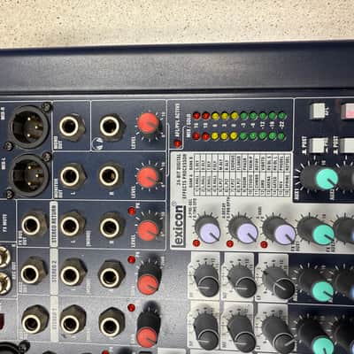 Soundcraft MFX12/2 12-Channel Mixer with Lexicon Effects 2000s - Blue image 6