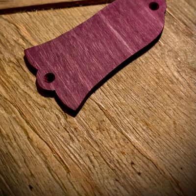 Sweet Purple Heart Wood Truss Rod Cover image 1