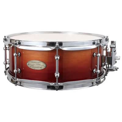 Canopus Session Superior 5.5x14 Snare Drum - Russet Brown Fade Lacquer image 1