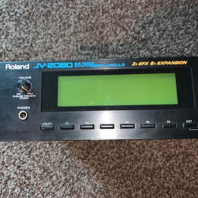 Roland JV-2080 64-Voice Synthesizer Module 1997 - 2000 - Black image 3