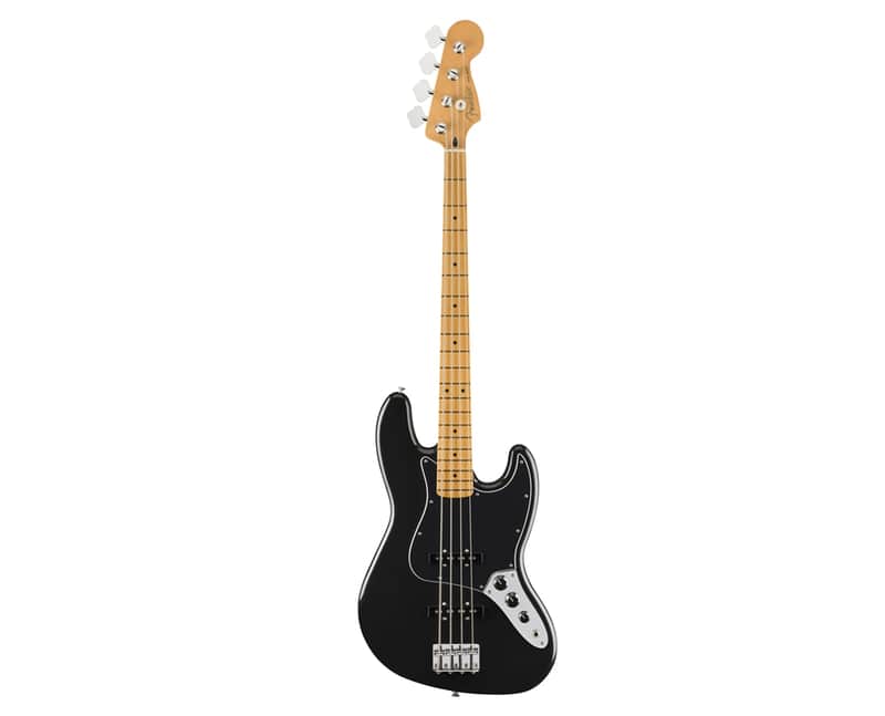 Used Fender Player II Jazz Bass - Black w/Maple FB image 1