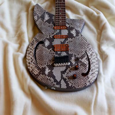 Build to Order GB Liuteria Boutique  Plié 6 string python edition for GIANLUCA GRIGNANI image 24