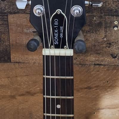 1980 Gibson Sonex-180 Deluxe W/OHSC - Ebony - image 10