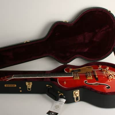 Gretsch Nashville Hollow Body with String-Thru Bigsby and Gold Hardware Ebony Fingerboard Orange Stain image 10