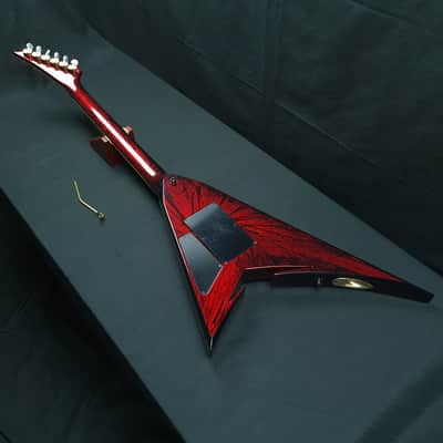 Jackson USA Custom Shop RR24 Rhoads w/ Cut Outs 2005 Red Marble Pablo Santana Masterbuilt NAMM'05 image 16