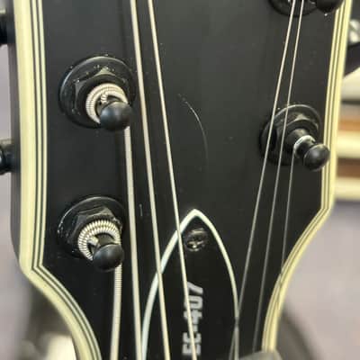 ESP LTD EC-407 Satin Black 7-String Electric Guitar image 8