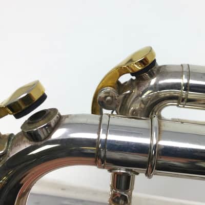 Jupiter Carnegie XL Series CTR-100 Trumpet Silver with Gold Trim image 9