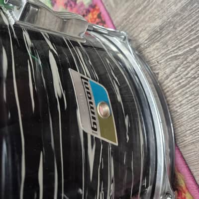 Ludwig 1971 442 3 piece kit 1971 - Black oyster image 15