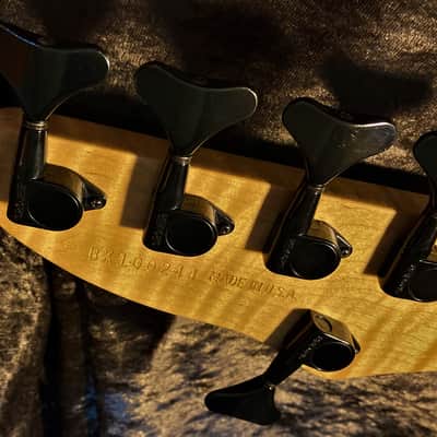 Guild SB605 1985 Sunburst Flame Maple Guild Pilot Bass USA Built Guild Acoustics 5 String Electric image 10