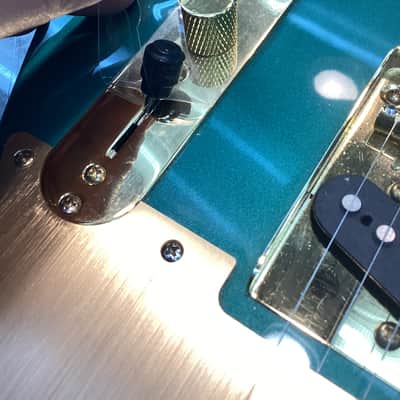 Squier 40th Anniversary Gold Edition Telecaster 2022 - Present - Sherwood Green image 9