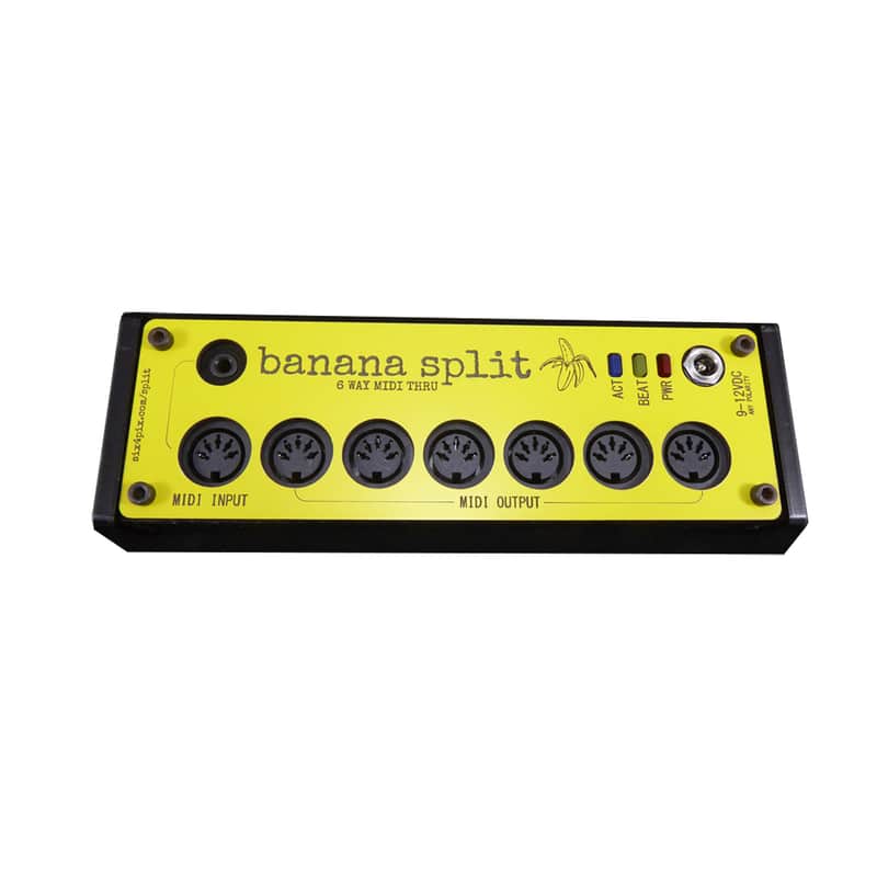 Sixty Four Pixels Banana Split 6 Output MIDI Thru Box image 1
