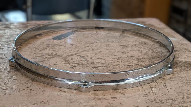 Gretsch Vintage 13" Diecast 6 hole hoop - Chrome image 1