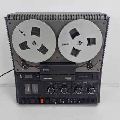Aristona EW5504 Stereo Reel To Reel Recorder - With Dust Cover - New Belts image 4