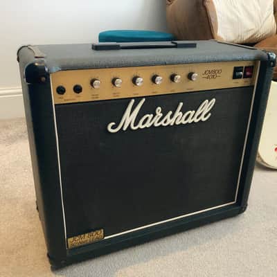 Marshall JCM 800 Lead Series Model 4010 50-Watt Master Volume 1x12 Combo 1980s - Black image 2