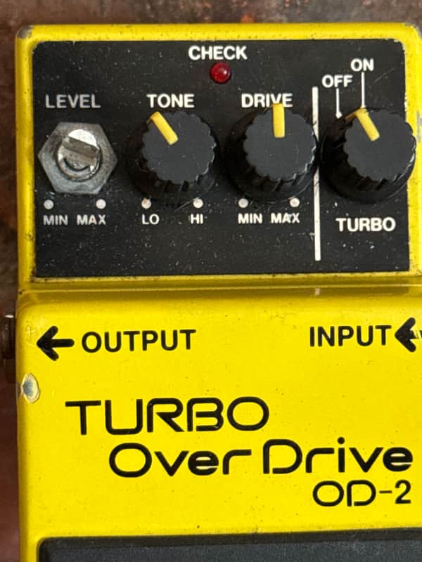 Boss OD-2 Turbo OverDrive (Black Label) | Reverb