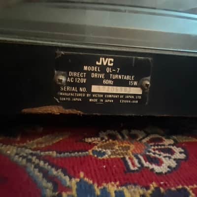 JVC TT-71 Quartz Lock Direct Drive Motor Unit 1977-1984 Silver image 2