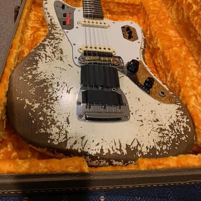 Fender Custom Shop 1964 Jaguar Super Heavy Relic Olympic White image 2