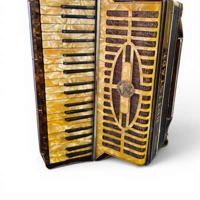 Buttstadt Piano Accordion Germany 1930s-1940s, Professionally Restored + Original Case image 5