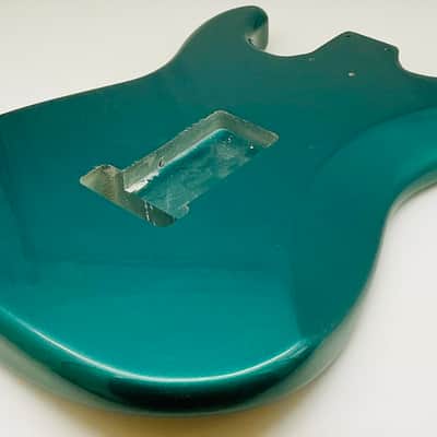 Show Me Nitro Finishes 3lbs 14oz Nitro Lacquer S-Style - Ocean Turquoise image 10