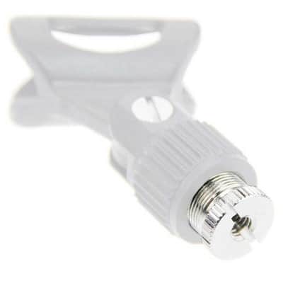CAMVATE 1/4 -20 Female to 5/8 -27 Male Microphone Stand Adapter, 2-Pack image 2