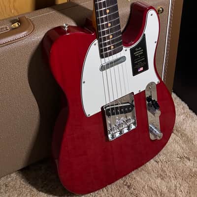Fender American Vintage II '63 Telecaster 2022 - Present - Crimson Red Transparent image 10