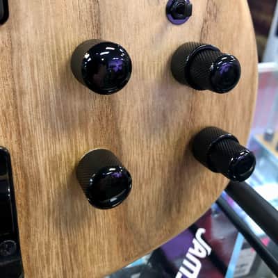 Tobias Growler IV 4 String Bass, Satin Natural with Soft Case - Mint image 6