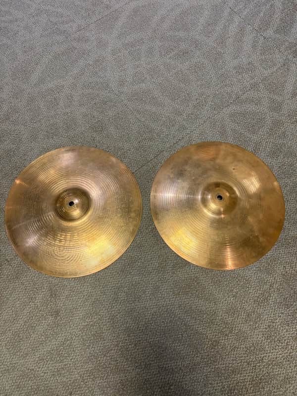 Sabian B* 14" Hi Hat Cymbals (Used) image 1