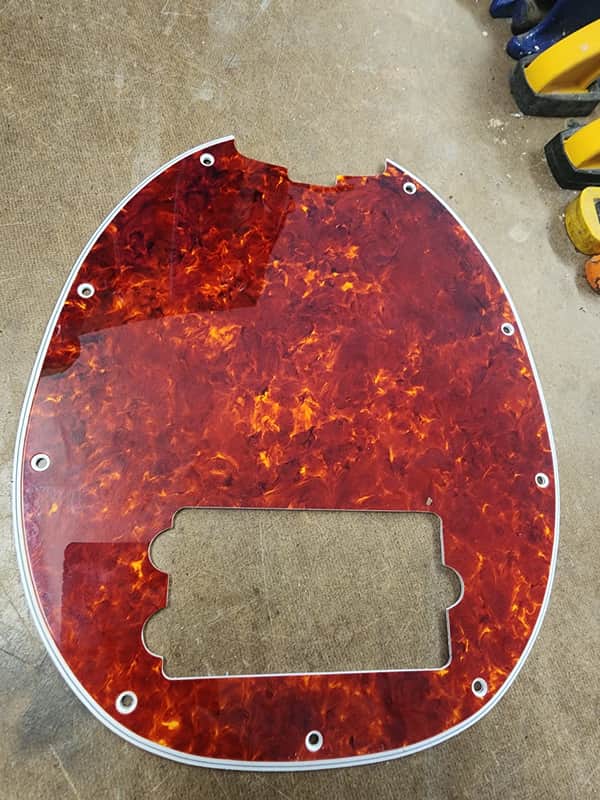 Spitfire Ernie Ball Stingray Classic And Standard 2018 Red Tortoise Shell image 1