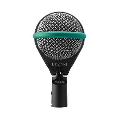 AKG D112 MKII Dynamic Kick Drum Microphone Bundle with 20-foot XLR Cable image 4