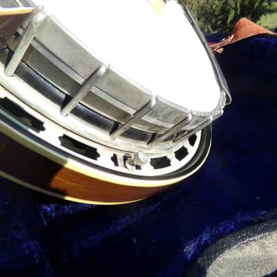 Original early 1970's Gibson RB-250 Mastertone - Two-piece flange image 7