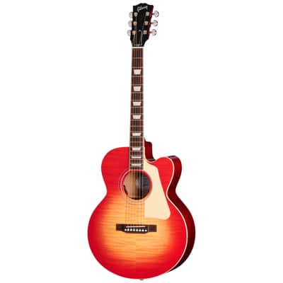 Gibson Les Paul Parlor Acoustic Guitar - Vintage Cherry Sunburst image 3
