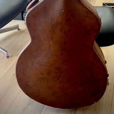 Gibson vintage 50's Lufton case for ES-150, J-200. ES-300,ES-175 case 1950s - brown image 19