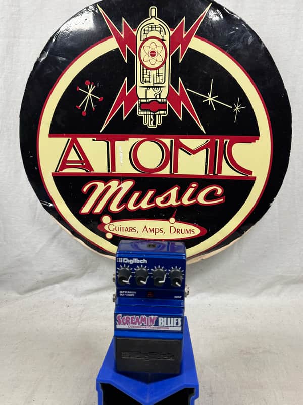 DigiTech Screamin' Blues screaming Overdrive Distortion Pedal image 1