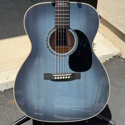 Martin CEO-11 Acoustic-electric Guitar New Horizons Blue Burst image 1