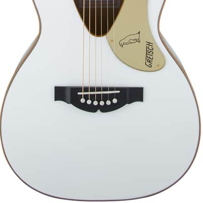 Gretsch G5021WPE Rancher Penguin Parlor Acoustic Electric Guitar. Fishman Pickup System, White image 1