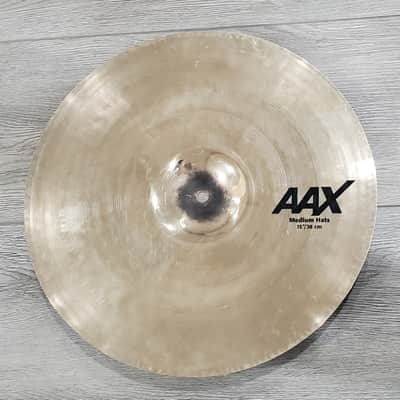 Sabian 15" AAX Medium Hi-Hat Cymbals (Pair) (Gorgeous!) image 14