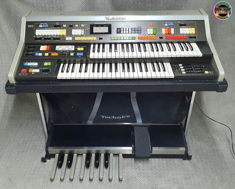 Technics SX-C600 ✅ Rare Ultra-Modern Vintage Combo Organ ✅ Rich PCM & Analog Wave Synthesis ✅ Fully Checked & Cleaned ✅ Striking Futurist Design ✅ FREE Worldwide Shipping image 1