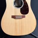 Martin D-X2E Brazilian 12-String Dreadnought Acoustic-Electric Guitar Natural w/ Gig Bag (271)