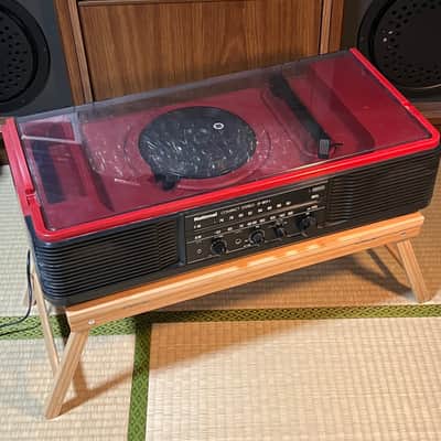 National SF-180N Radio & Record Player | Vintage Japanese Turntable Stereo | Serviced Working image 4