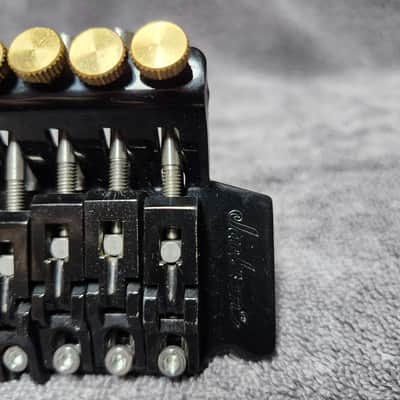 Jackson JT-580 Licensed Floyd Rose Tremolo -Black w/ Brass & Stainless Steel Upgrades image 3